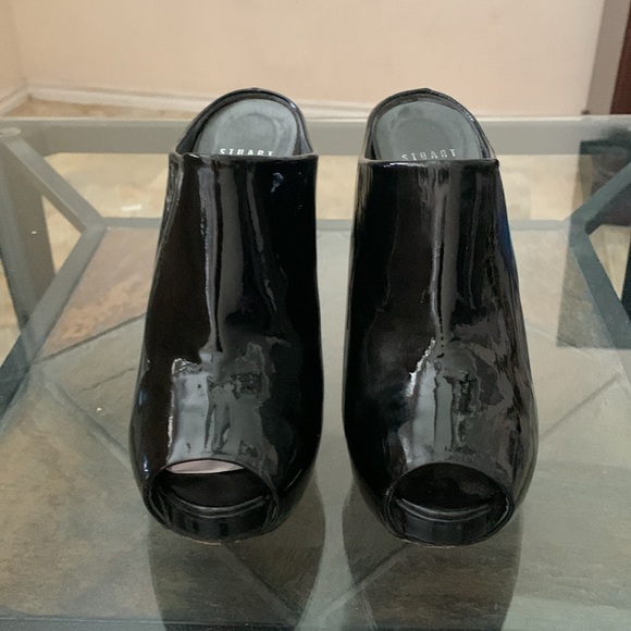 STUART WEITZMAN Patent Leather High Heel Mule Booti - Picture 5 of 14